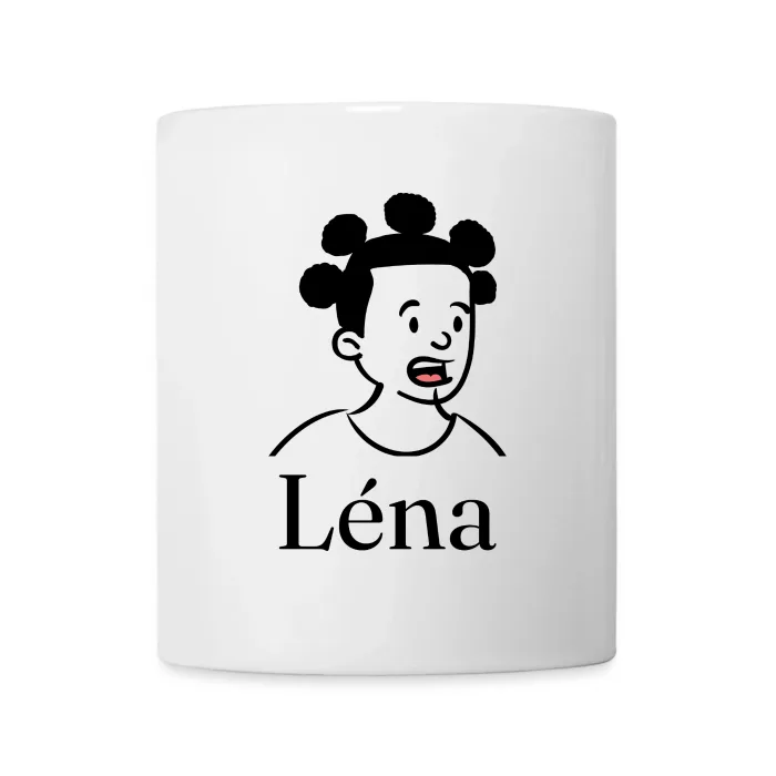 Mug personnalisé au prénom Léna