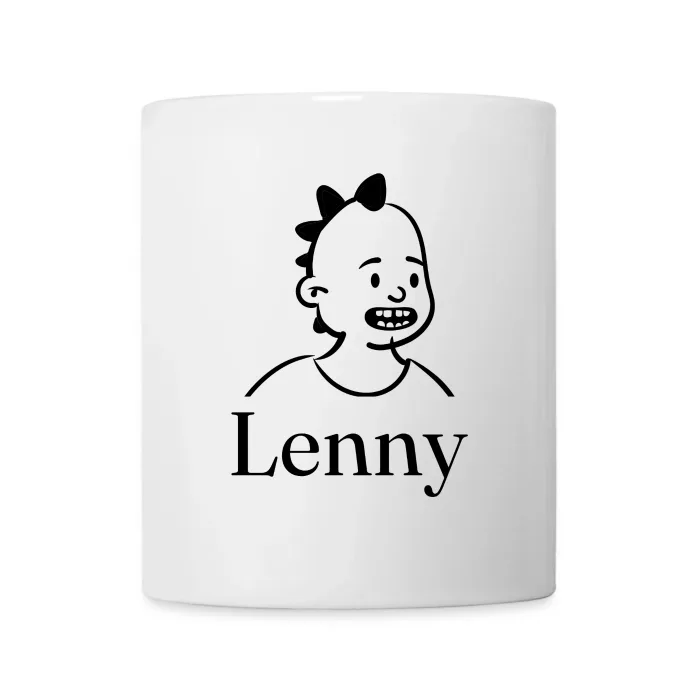 Mug personnalisé au prénom Lenny