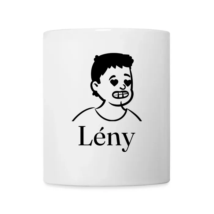 Mug personnalisé au prénom Lény