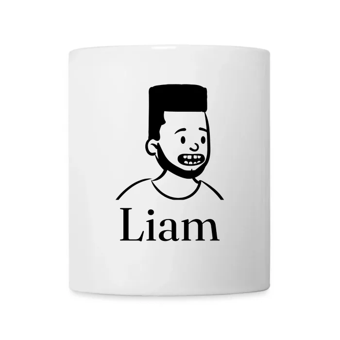 Mug personnalisé au prénom Liam