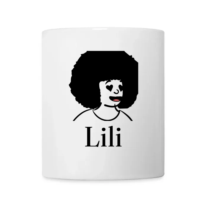 Mug personnalisé au prénom Lili