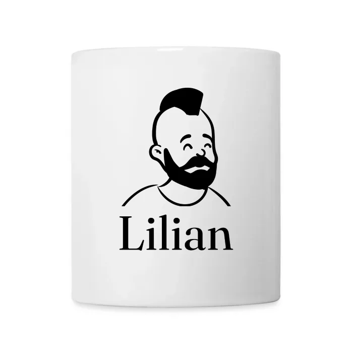 Mug personnalisé au prénom Lilian