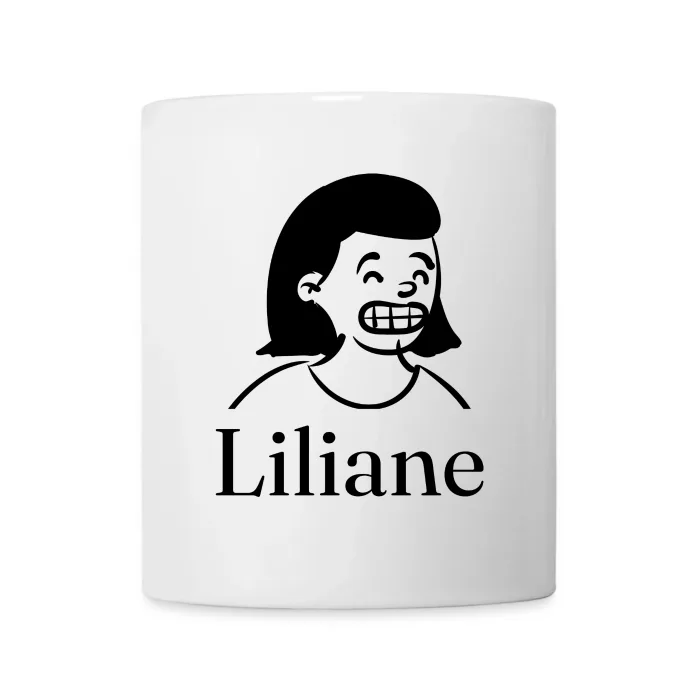 Mug personnalisé au prénom Liliane