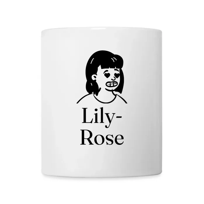 Mug personnalisé au prénom Lily-Rose