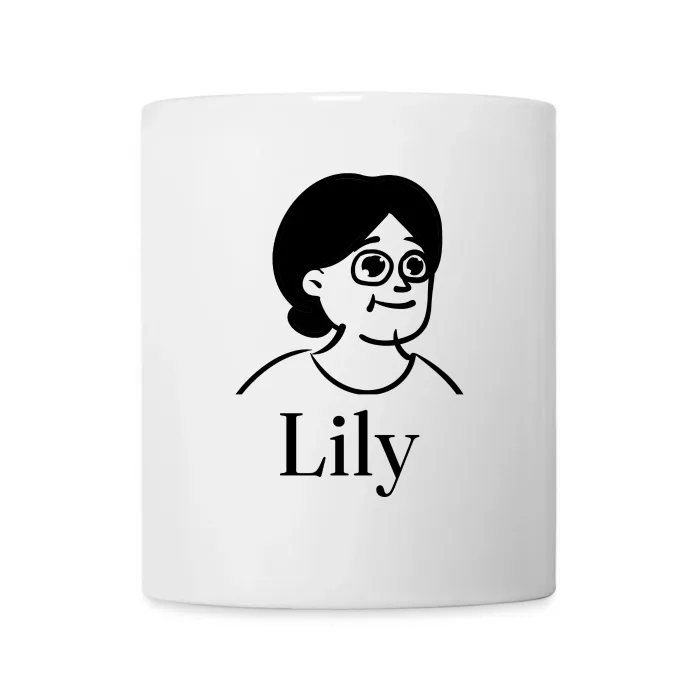 Mug personnalisé au prénom Lily