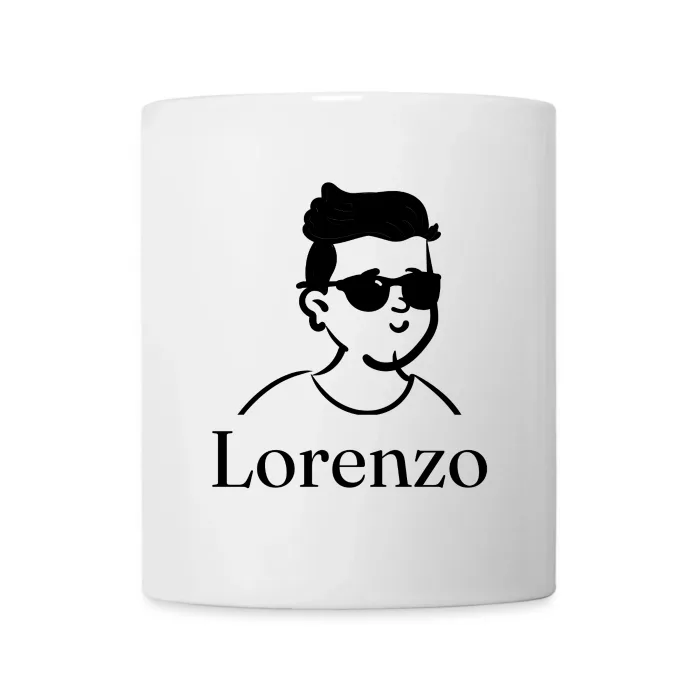 Mug personnalisé au prénom Lorenzo