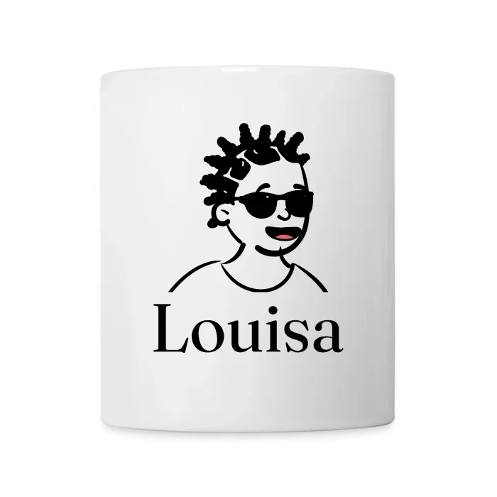 Mug personnalisé au prénom Louisa