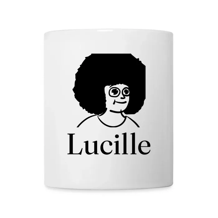 Mug personnalisé au prénom Lucille