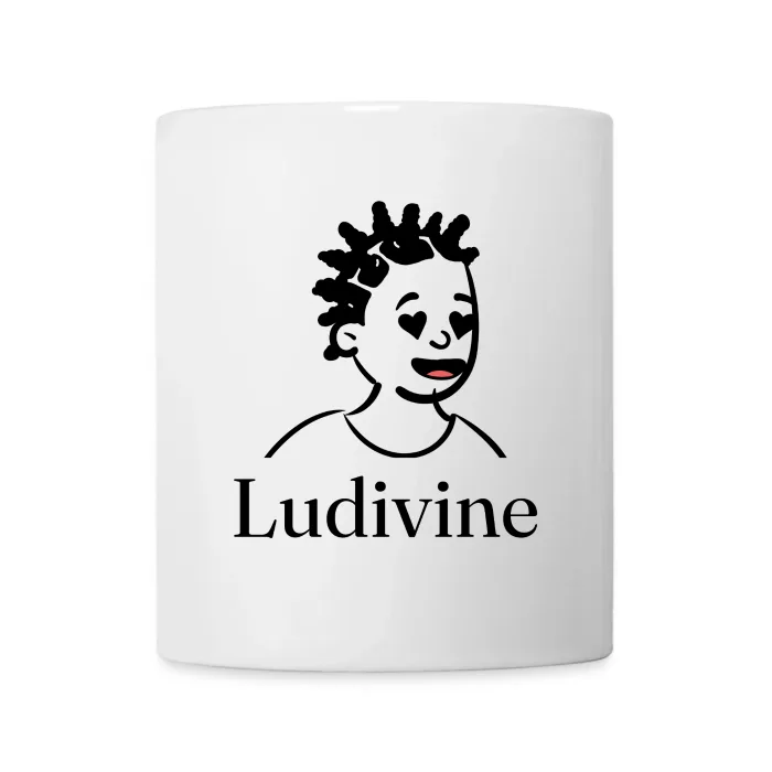Mug personnalisé au prénom Ludivine