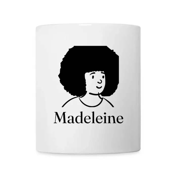 Mug personnalisé au prénom Madeleine