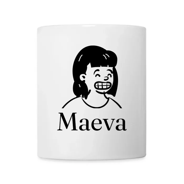 Mug personnalisé au prénom Maeva