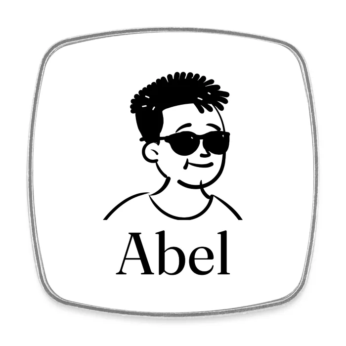 Magnet personnalisé au prénom Abel