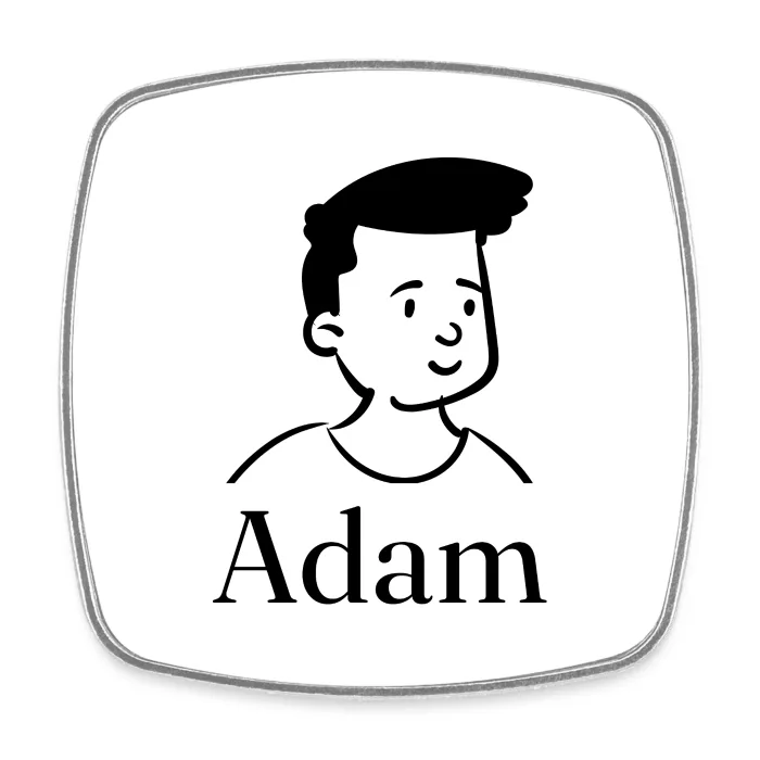 Magnet personnalisé au prénom Adam