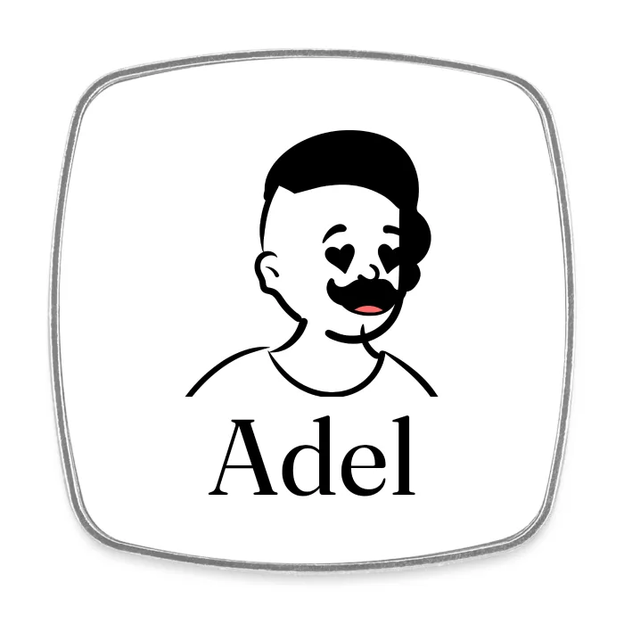 Magnet personnalisé au prénom Adel