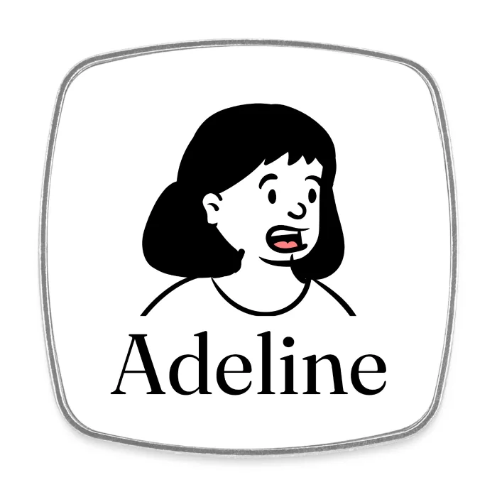 Magnet personnalisé au prénom Adeline