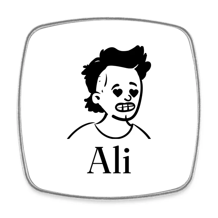 Magnet personnalisé au prénom Ali