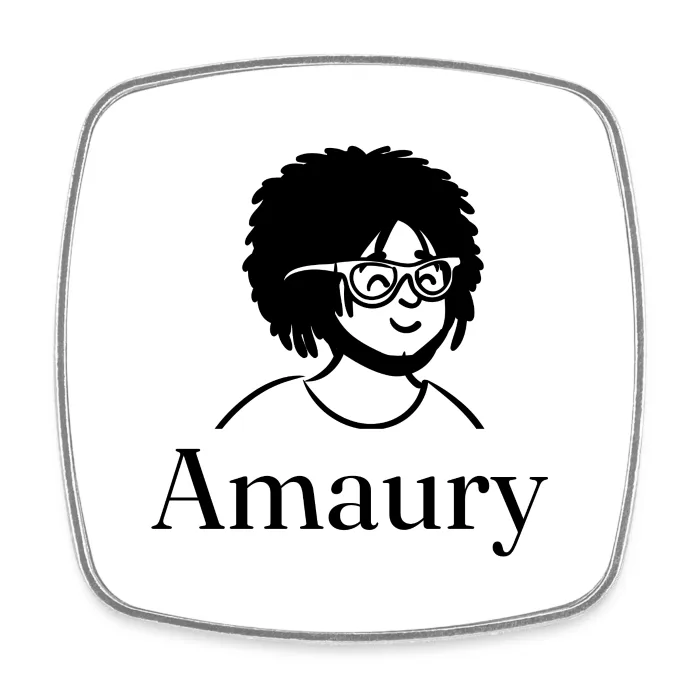 Magnet personnalisé au prénom Amaury