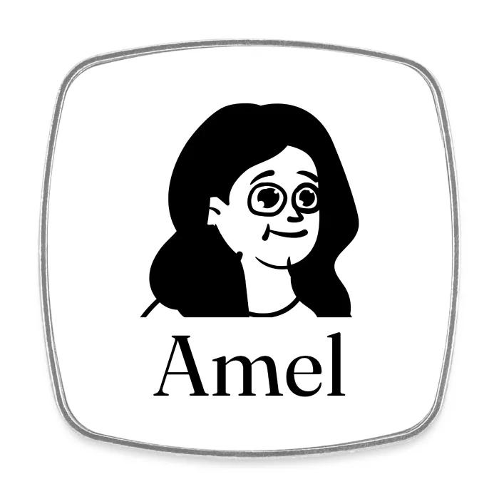 Magnet personnalisé au prénom Amel