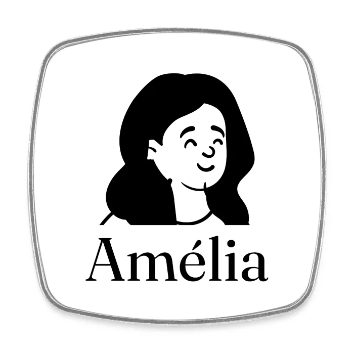 Magnet personnalisé au prénom Amélia