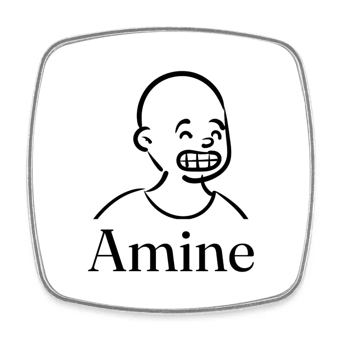 Magnet personnalisé au prénom Amine