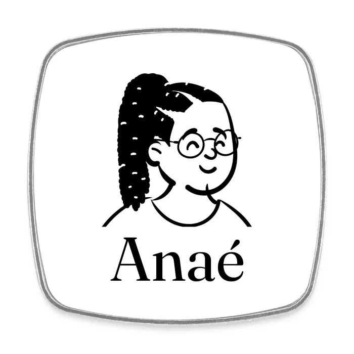 Magnet personnalisé au prénom Anaé
