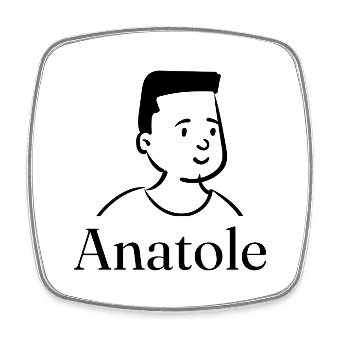 Magnet personnalisé au prénom Anatole