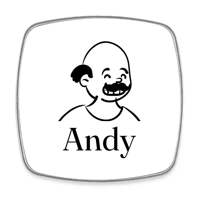Magnet personnalisé au prénom Andy