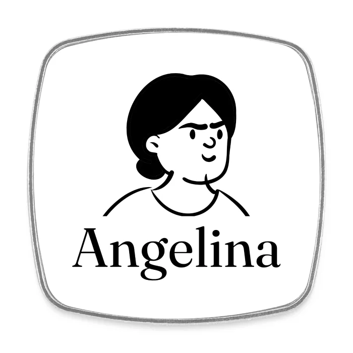 Magnet personnalisé au prénom Angelina