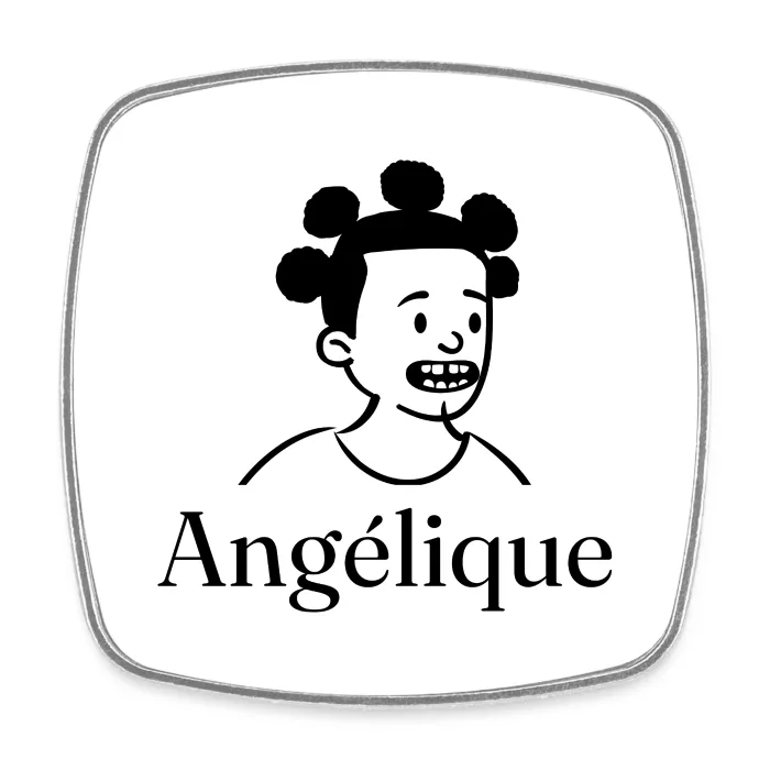 Magnet personnalisé au prénom Angélique