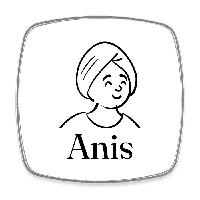 Magnet personnalisé au prénom Anis