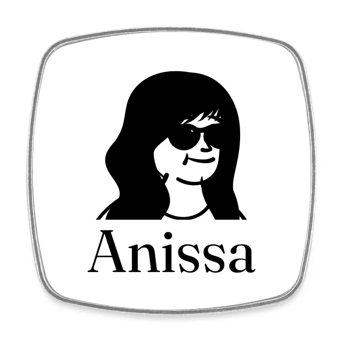 Magnet personnalisé au prénom Anissa