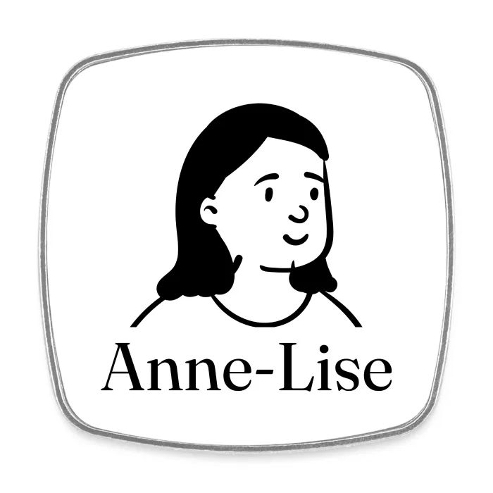 Magnet personnalisé au prénom Anne-Lise
