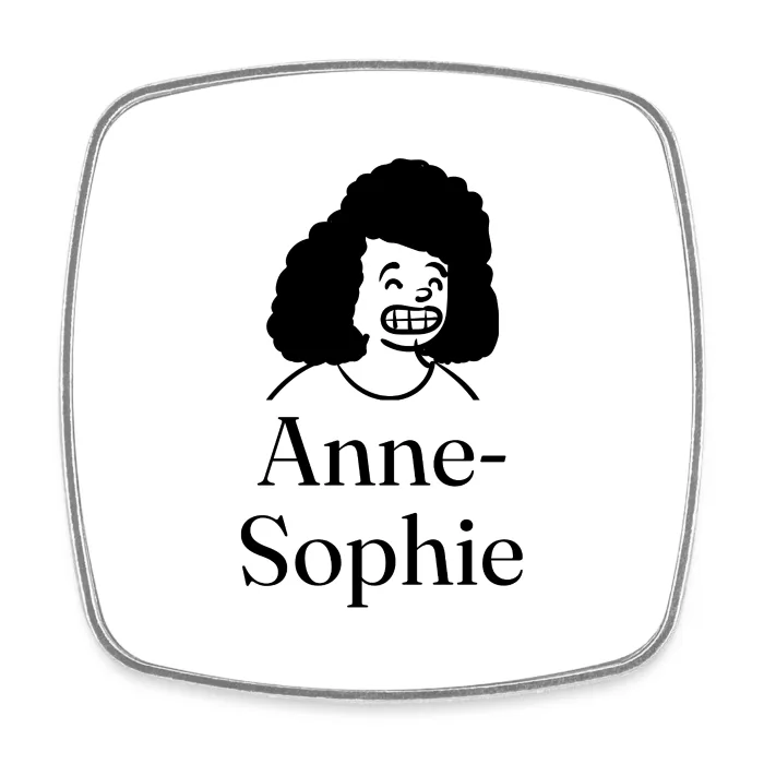 Magnet personnalisé au prénom Anne-Sophie