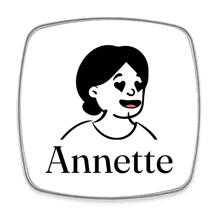Magnet personnalisé au prénom Annette