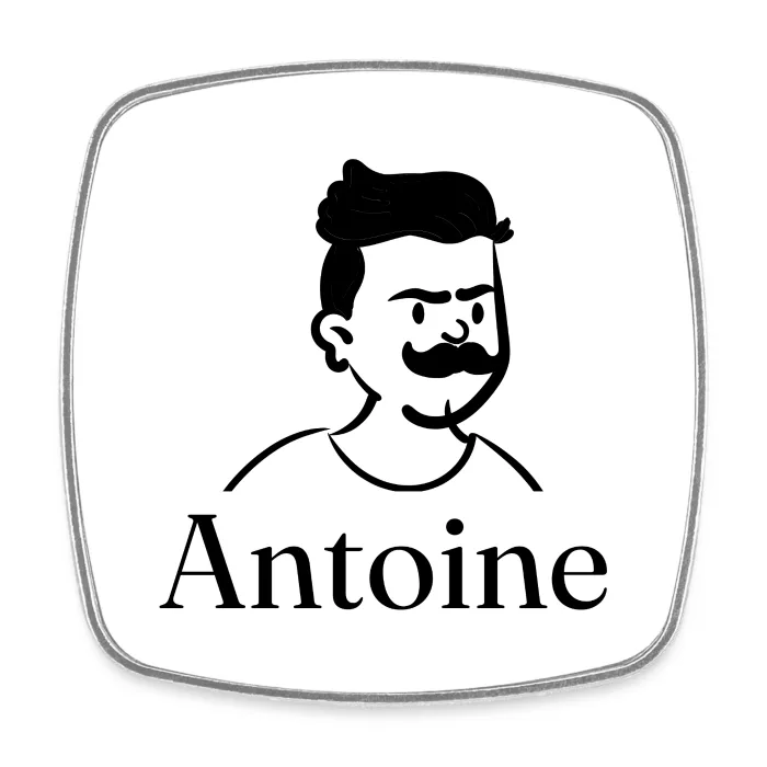 Magnet personnalisé au prénom Antoine