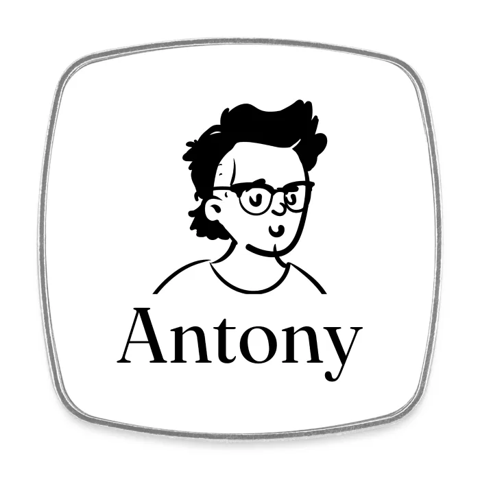 Magnet personnalisé au prénom Antony