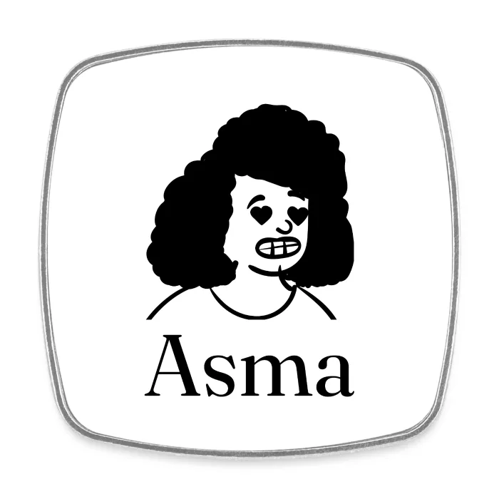 Magnet personnalisé au prénom Asma