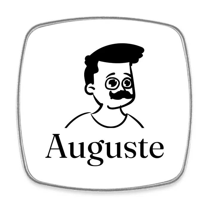 Magnet personnalisé au prénom Auguste