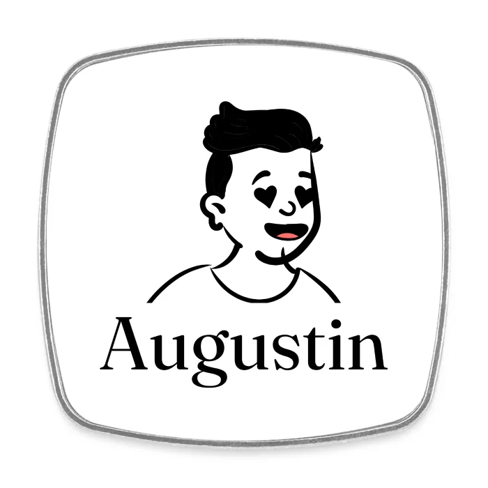 Magnet personnalisé au prénom Augustin
