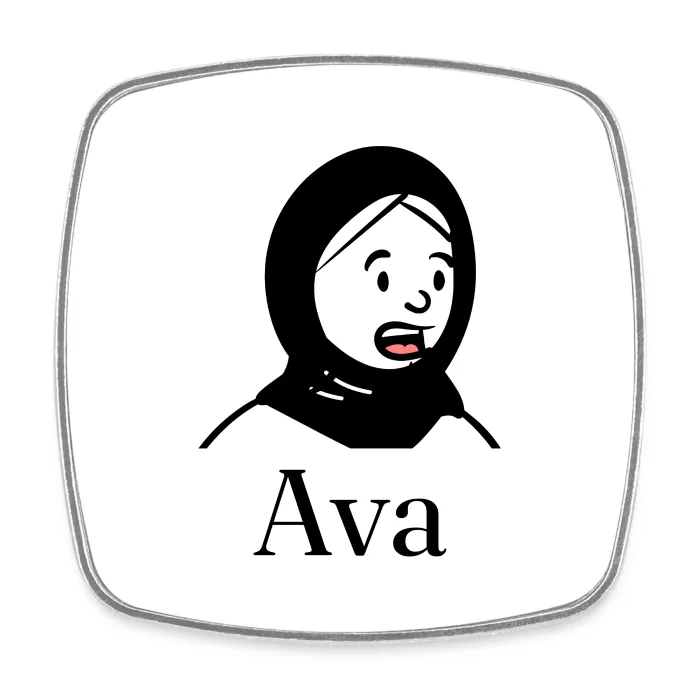 Magnet personnalisé au prénom Ava