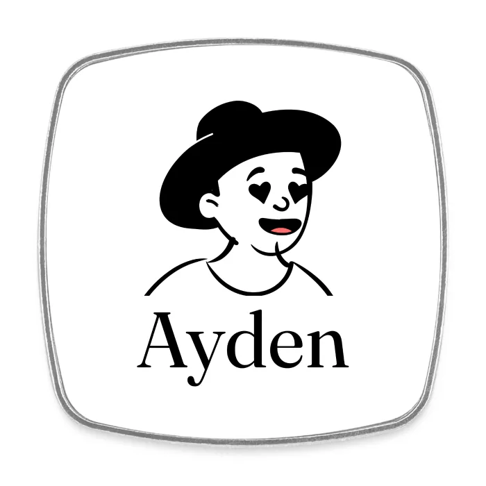 Magnet personnalisé au prénom Ayden