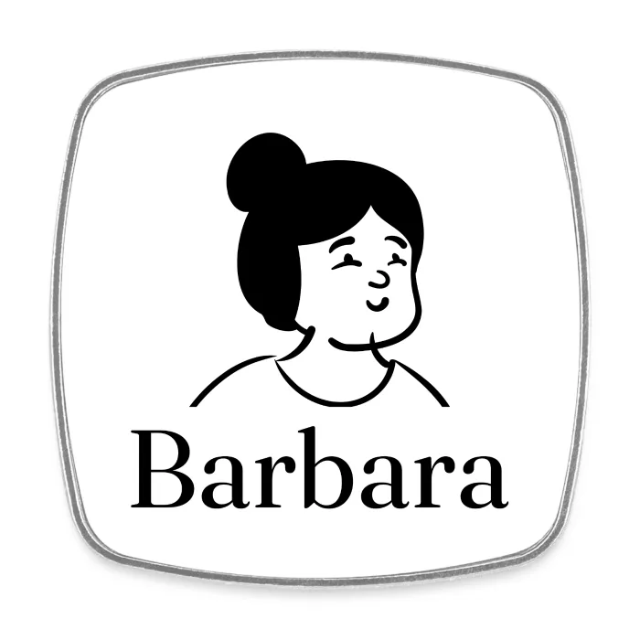 Magnet personnalisé au prénom Barbara