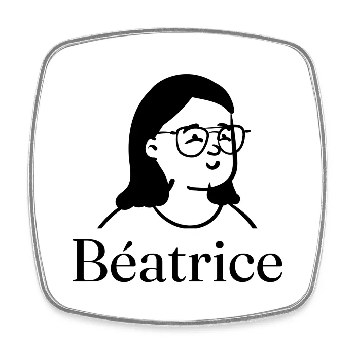 Magnet personnalisé au prénom Béatrice