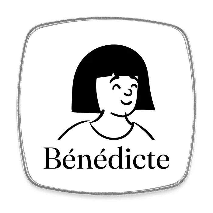 Magnet personnalisé au prénom Bénédicte