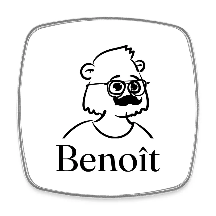Magnet personnalisé au prénom Benoît