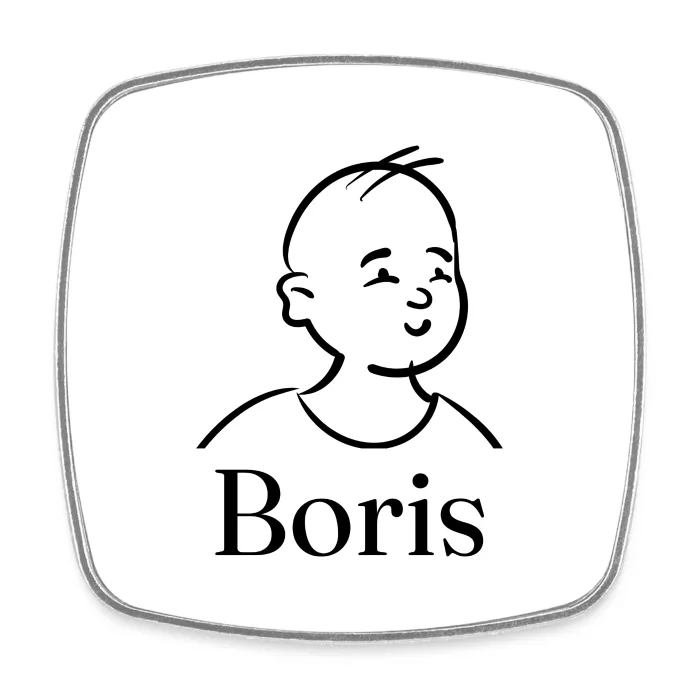 Magnet personnalisé au prénom Boris