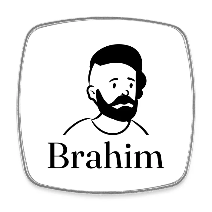 Magnet personnalisé au prénom Brahim