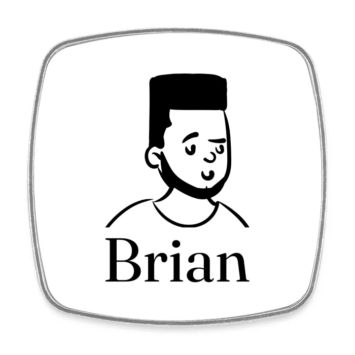 Magnet personnalisé au prénom Brian