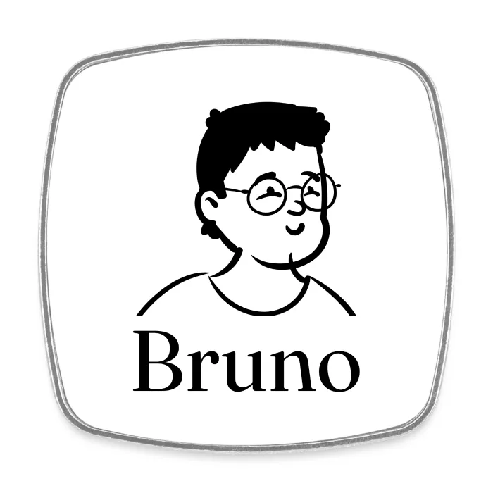 Magnet personnalisé au prénom Bruno