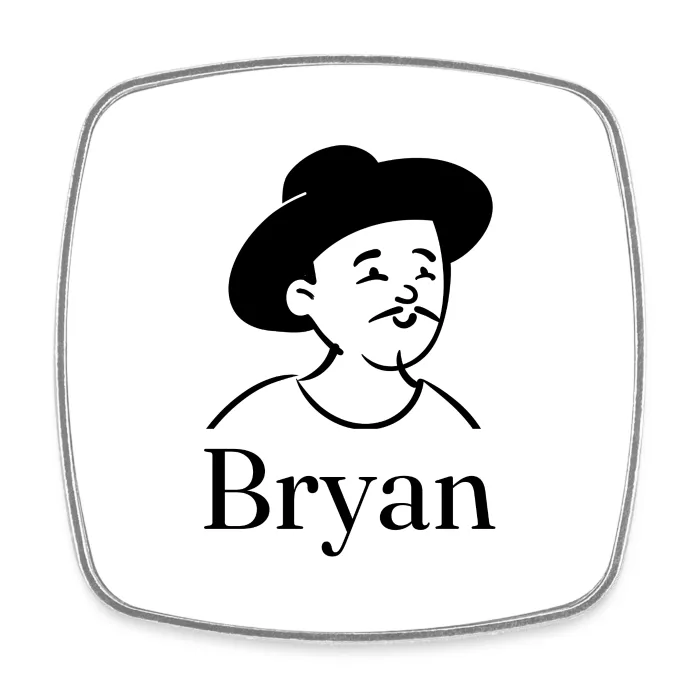 Magnet personnalisé au prénom Bryan